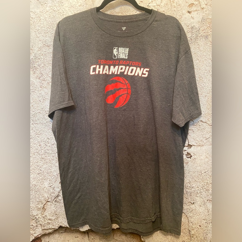 Fanatics Raptors NBA 2019 Championship Tee